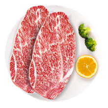 领食鲜生 澳洲和牛M9雪花保乐肩 谷饲原切牛排 儿童生鲜牛肉源头直发净重 M9雪花保乐肩【2-3片/共650g】