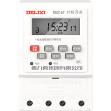 德力西电气时控开关定时器插座定时开关控制器 KG316T AC380V