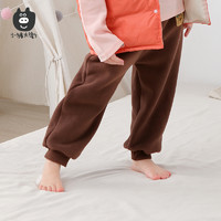 小猪大卫 PecoDavid 春秋冬裤子加厚颗粒绒裤子