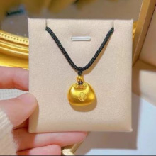 小胖福项链平安锁小众百搭 颜色任选