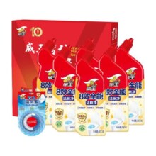 威王8效洁厕液清洁剂500gx6瓶厕所马桶去污渍异味除垢臭菌洁厕灵