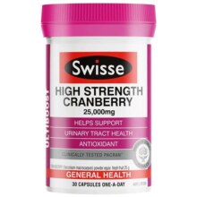 Swisse高浓度蔓越莓胶囊30粒女性私护私密保养益生菌