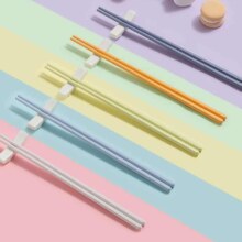 京东百亿补贴：双枪Suncha  马卡龙合金筷 彩虹合金筷-5双装