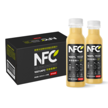 农夫山泉 NFC果汁饮料 100%NFC苹果香蕉汁300ml*24瓶 整箱装
