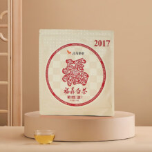 首单礼金：八马茶业 福鼎白茶 白牡丹 老白茶 茶叶 手掰茶饼 2017年管阳产区茶料150g*1饼 *3件+赠3件