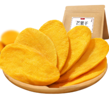 plus会员:牧果人芒果干500g 休闲零食水果干蜜饯果脯办公室小吃量贩袋装