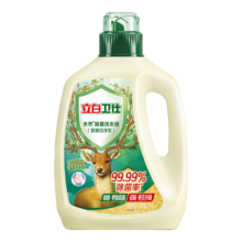 PLUS会员:立白 卫仕天然除菌洗衣液 4斤单瓶+赠品