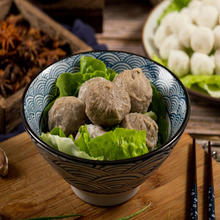 渔人百味 牛肉丸500g+牛筋丸500g