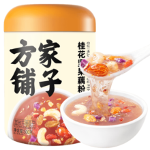 方家铺子中华老字号 桂花坚果藕粉500g 营养早餐方便速食冲饮代餐