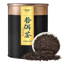 茶人岭茶叶普洱茶勐海熟普洱散茶200g罐装普洱熟茶