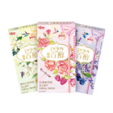 格力高(glico)花果百醇系列 组合装48g*3盒 注心饼干休闲零食年货送礼