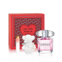 范思哲（VERSACE）香水礼盒 粉耀晶钻女士香水30ml 新年礼物生日礼物送女友