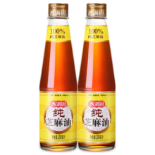 香满园 芝麻油 350ml×2瓶