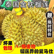 时茂 金枕榴莲泰国巴掌榴莲金枕头新鲜水果整个带壳 净重2-3斤（一个装）
