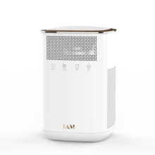IAM桌面空气净化器除醛雾霾细菌二手烟 小型家用负离子净化 KJ60F-A1