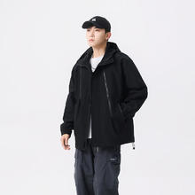 JEANSWEST 真维斯 特价清仓 防风防水连帽冲锋衣