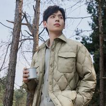 波司登 衬衫领轻薄羽绒服 B30135307