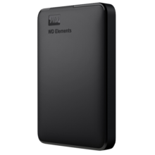 西部数据（WD） 2t移动硬盘1t便携外置存储2.5英寸USB3.0兼容mac 稳定耐用 4t5t大容量 外接机械 高速 新元素5TB（WDBU6Y0050BBK） 【标配】原厂数据线+硬盘包