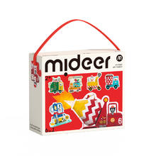 mideer 弥鹿 儿童拼图2岁宝宝3恐龙动物幼儿1蒙氏早教益智玩具