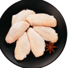 正大食品 鸡翅中500g*4袋+美味鸡块300g*4袋