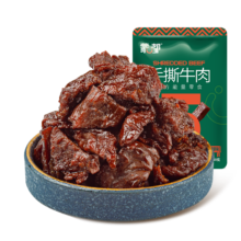 蒙都 手撕牛肉干 香辣味 约五成风干 肉干肉脯
