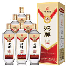 沱牌 52度浓香型白酒整箱 纯粮酒高度酒商务喜酒 52度 500mL 6瓶 配3个袋