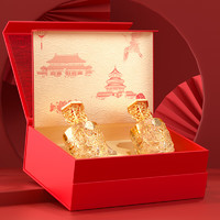 五粮液 WULIANGYE 喜福盛世祥泰 52%vol 浓香型白酒 500ml*2瓶