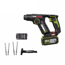 WORX 威克士 双电554WORX 威克士 WU380S 工业级无刷电锤