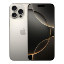 Apple/苹果 iPhone 16 Pro Max 支持移动联通电信5G 双卡双待手机 原色钛金属 256G 授权正品 官方标配