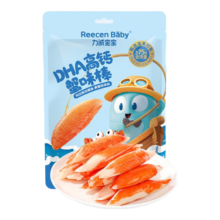 力诚宝宝 即食高钙蟹味棒 添加DHA 65g*1袋