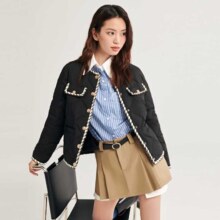 雪中飞 女式短款羽绒服