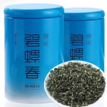 春上早 特级碧螺春 2024新茶 明前茶叶 花果香绿茶 2罐