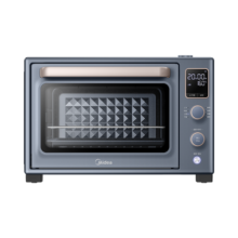 美的（Midea）35L免预热电烤箱石墨烯烤箱初见Q30系列 搪瓷内胆/蒸汽补湿/精准控温/APP智控 35L