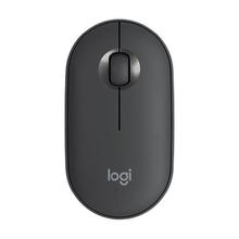 罗技 logitech Pebble 2.4G蓝牙 优联 双模无线鼠标 1000DPI