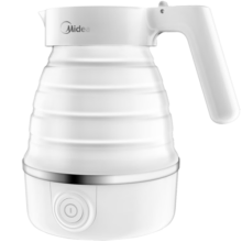 美的（Midea）便携烧水壶电水壶折叠电热水壶迷你旅行食品级硅胶智能防干烧开水壶SH06Simple101