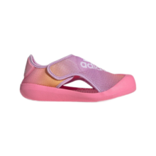 阿迪达斯（adidas）童鞋24夏季「小浮艇」女童凉鞋儿童小童软底包头沙滩鞋IE0244小童