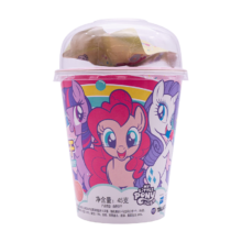 TALA'S小马宝莉玩具曲奇饼干草莓味45g 公仔玩偶儿童休闲零食