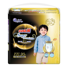 大王GOO.N光羽鎏金拉拉裤小短裤 拉拉裤 XXL20(适合大于15kg)
