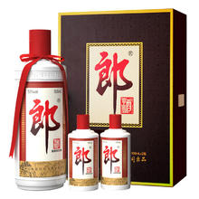 郎酒 礼盒 53度 酱香型白酒 500ml+100ml*2