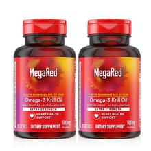 脉拓 MegaRed 南极磷虾油软胶囊 500mg 80粒 2瓶装