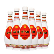 汾酒【酒厂直供】48度乳玻汾酒 475ml*6瓶  玻汾 乳白汾 清香型白酒 48度 475mL 6瓶
