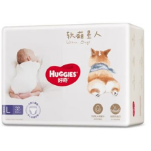 HUGGIES 好奇 软萌星人系列 拉拉裤 L32片*4件（多尺码任选）