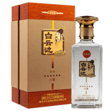 白云边六星陈藏 6星白酒 纯粮固态发酵 浓酱兼香型白酒 42度 42度 500mL 1瓶
