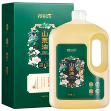 得尔乐山茶油5L 有机油茶籽油 低温压榨食用油