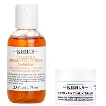 Kiehl's 科颜氏 高保湿面霜14ml+金盏花水75ml补水控油保湿护肤品