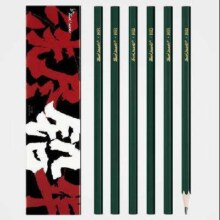 Touchmark 可可浓芯  六角杆HB铅笔 6支装