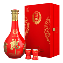 再降价、百亿补贴、PLUS会员：郎酒 红花郎15 酱香型 白酒 53度 500ml*1瓶 礼盒装