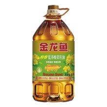 金龙鱼特香低芥酸菜籽油5L升大桶装非转基因家商用压榨植物食用油69.9元