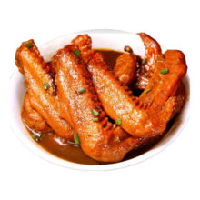 黑鸭味酱卤鸭翅开袋即食湖南特产小包鸭肉类休闲野餐 2包