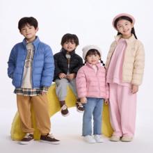 Gap 儿童小熊logo立领羽绒服 657088